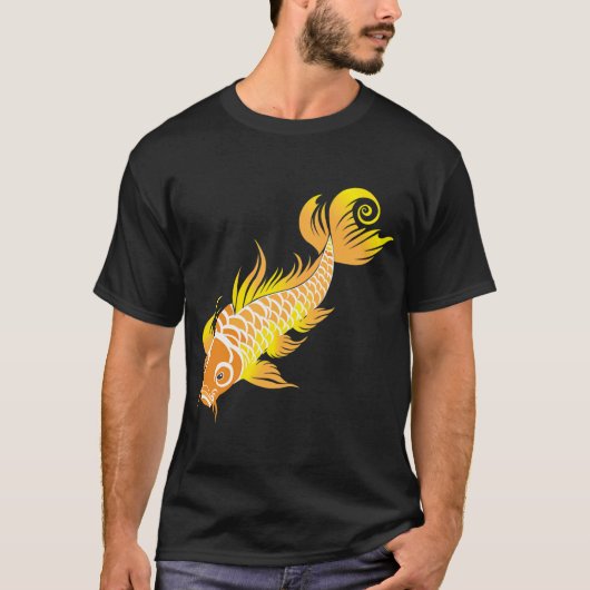 金魚かコイ Tシャツ (正面)