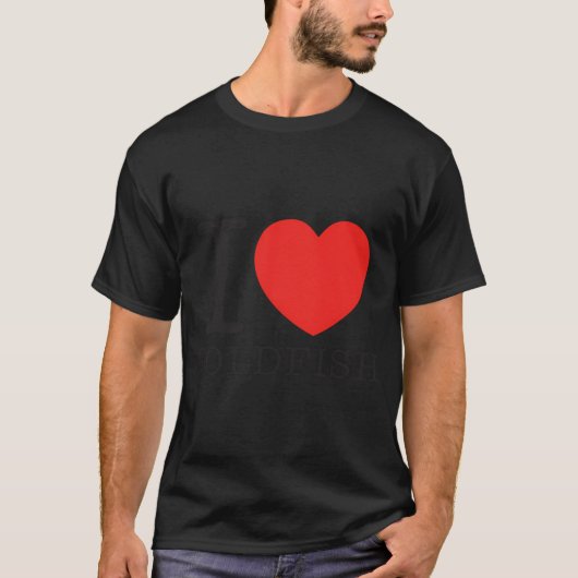 金魚が好きです Tシャツ (正面)