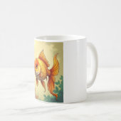 金魚が鳴る コーヒーマグカップ (正面右)