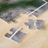 金魚とアザミの秋 ジグソーパズル (側面)