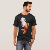 金魚と人魚とうさぎ Tシャツ (正面フル)