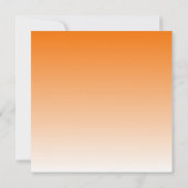 金魚のオレンジバチェロレッテ 招待状 (裏面)