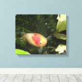金魚のキャンバスのプリント キャンバスプリント (インサイチュ (ウッドフロア))