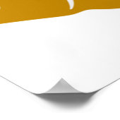 金魚のグッピーかわいい熱帯水族館の魚 ポスター (角)