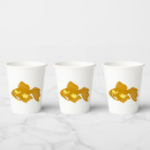 金魚のグッピーかわいい熱帯水族館の魚 紙コップ