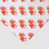 金魚のデザイン。 明るい要素 薄葉紙 (詳細)