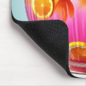 金魚のパーティーパンチボール マウスパッド (コーナー)