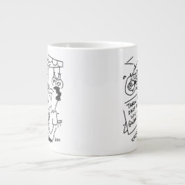 金魚のフェアグラウンド・ダーツのコンクールで優勝おもしろい ジャンボコーヒーマグカップ