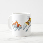 金魚のマグ コーヒーマグカップ (正面左)