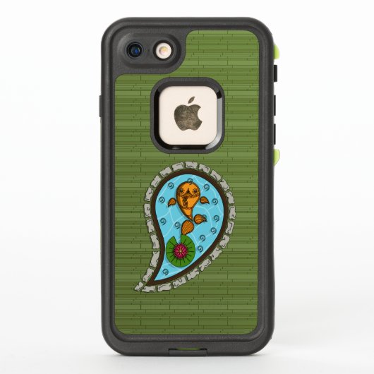 金魚のライフプルーフケース LifeProof iPhoneケース (裏面)