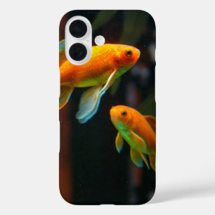 金魚のラッキーペア iPhone 16ケース