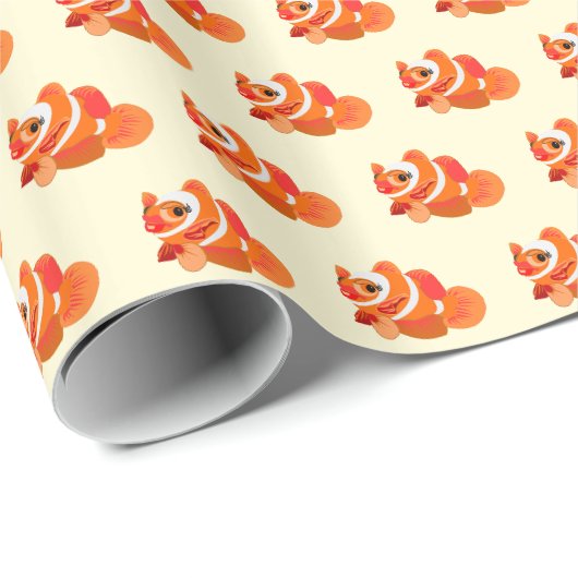 金魚の包み紙 ラッピングペーパー (ロールコーナー)