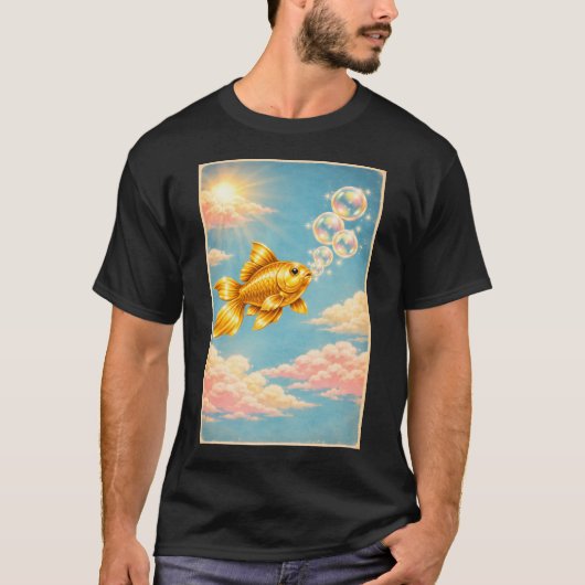 金魚の夢 Tシャツ (正面)