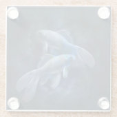 金魚の幽霊 ガラスコースター (裏面)