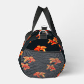 金魚の柄（赤と黄色） ダッフルバッグ (右)