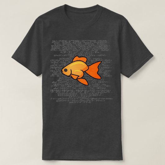 金魚の標準模型 Tシャツ (デザイン正面)