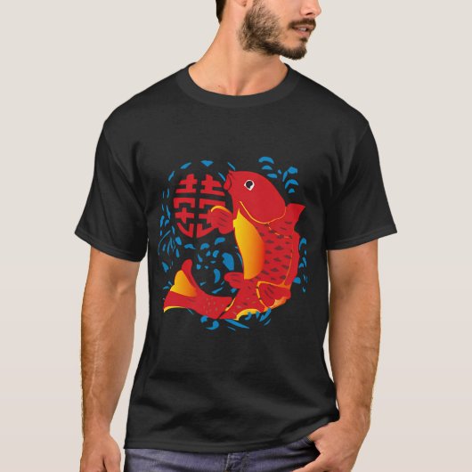 金魚の水槽 Tシャツ (正面)
