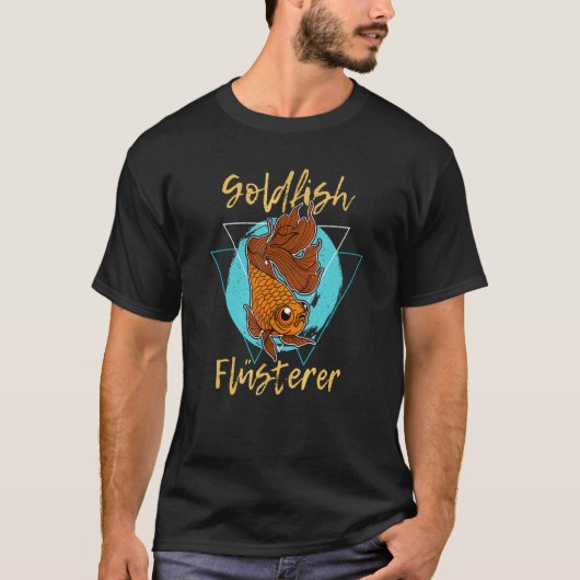 金魚の池ペット Tシャツ (正面)