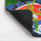 金魚の池 マウスパッド (コーナー)