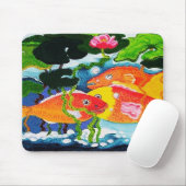 金魚の池 マウスパッド (マウス)