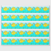 金魚の泳ぎ ラッピングペーパー (フラット)