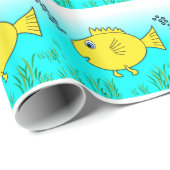 金魚の泳ぎ ラッピングペーパー (ロールコーナー)