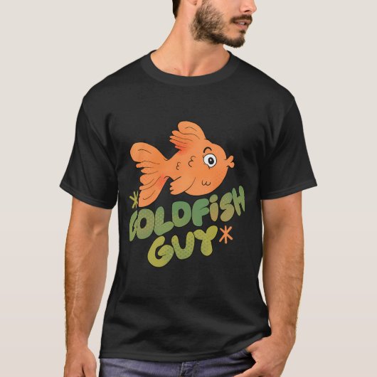 金魚の男 Tシャツ (正面)