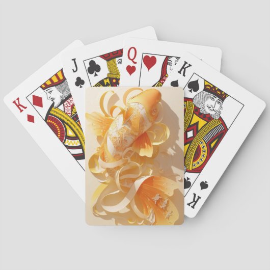金魚の紙 トランプ (裏面)