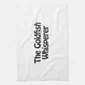 金魚の耳掻き キッチンタオル (縦)