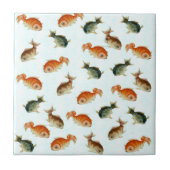 金魚の莢 タイル (正面)