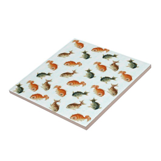 金魚の莢 タイル (側面)