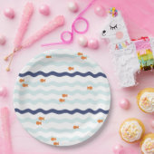 金魚の誕生会のプレート ペーパープレート (パーティー)