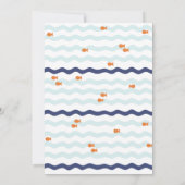 金魚の誕生日パーティー招待状 招待状 (裏面)