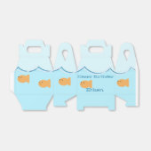 金魚の誕生日会お願い フェイバーボックス (折り畳みなし)