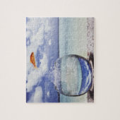 金魚の跳躍 ジグソーパズル (縦)