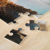 金魚の鉢に入れた美しい海 ジグソーパズル (側面)