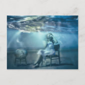 金魚の鉢の超現実美術の生活 ポストカード (正面)