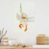 金魚の飛行 ポスター (キッチン)