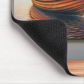 金魚の魚釣り マウスパッド (コーナー)