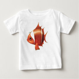 金魚のGuppieのTシャツ ベビーTシャツ