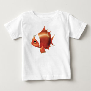 金魚のGuppieのTシャツ ベビーTシャツ