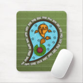 金魚はかりで測マウスパッド マウスパッド (マウス)