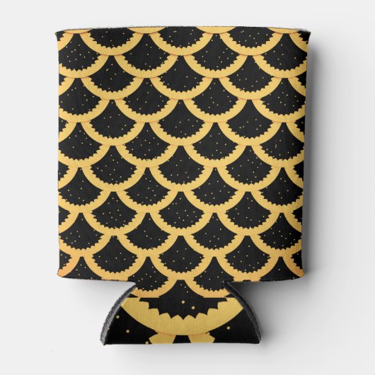 金魚はかりで測、海洋3D背景。 缶クーラー (正面)