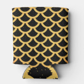 金魚はかりで測、海洋3D背景。 缶クーラー (裏面)