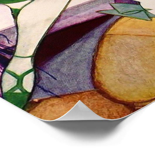 金魚を捕まえる ポスター (角)