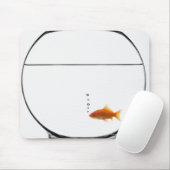 金魚を椀に盛る マウスパッド (マウス)