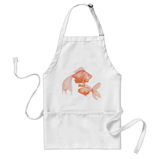 金魚エプロン スタンダードエプロン (正面)