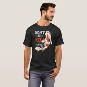 金魚コイ池食コイと金魚ジャパ Tシャツ (正面フル)