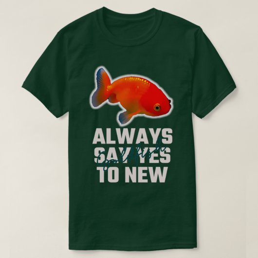金魚シャツ2 Tシャツ (デザイン正面)
