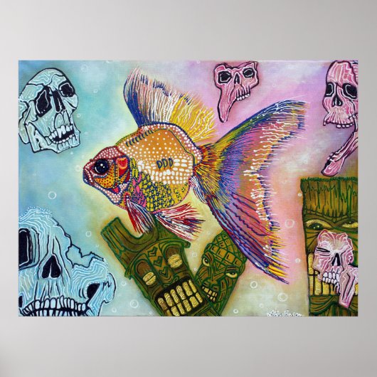 金魚スピリツポスター ポスター (正面)